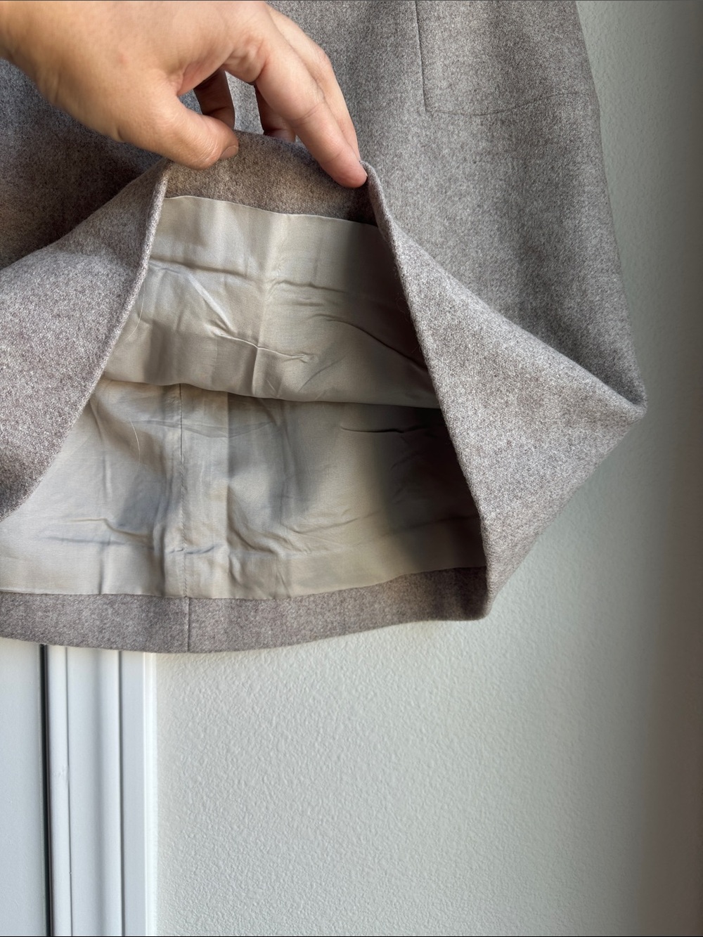 J. Crew Wool Mini Skirt - Picture 4 of 5